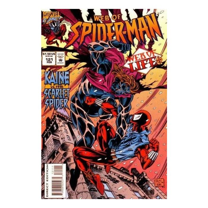 Web of Spider-Man (1985) # 121 () Kaine vs. Scarlet Spider House Of  M Comics