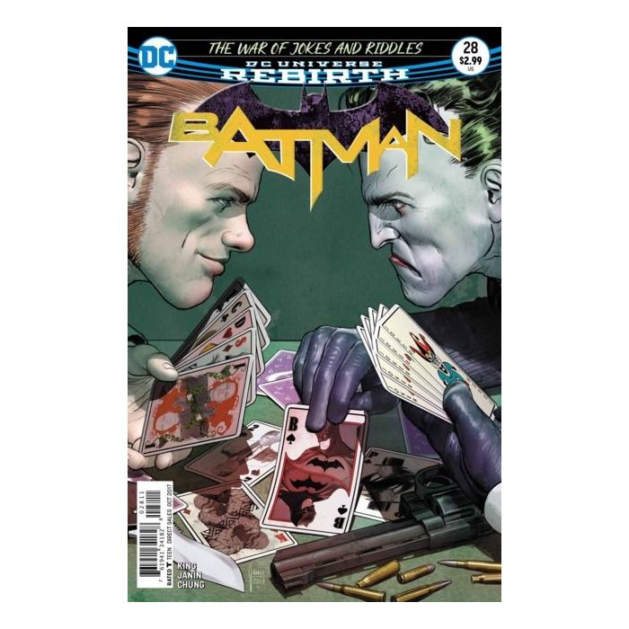 Batman (2016) # 28 Cover A (6.0-FN) War of Jokes and Riddles House Of M ...