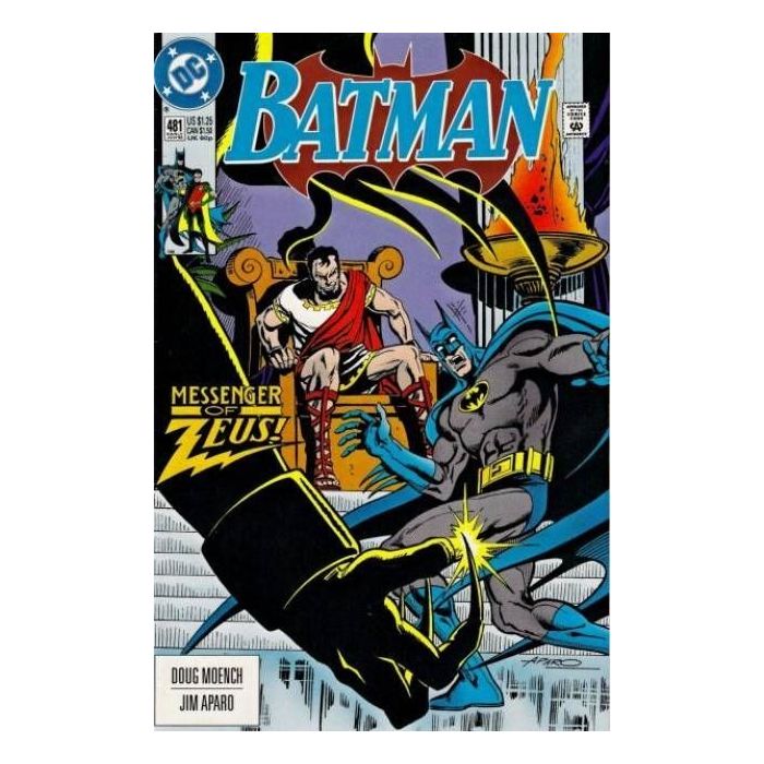 Batman (1940) # 481 () Maxie Zeus House Of M Comics