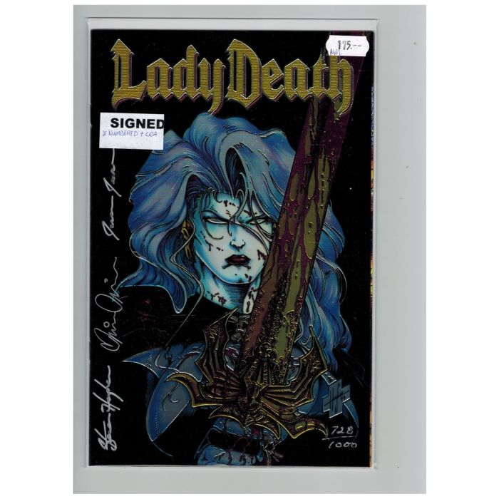 Cheapest Lady Death signed