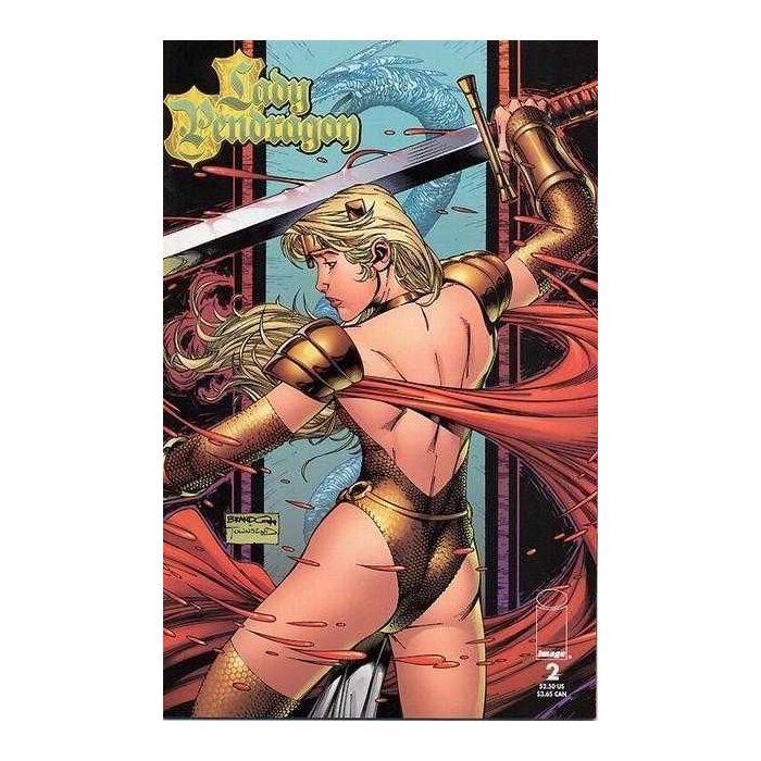 Lady Pendragon Dragon Blade 1999 2 Cover A 60 Fn House Of M Comics 7973