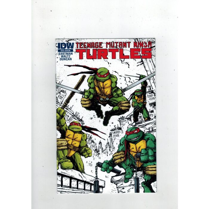 Full Scan of IDW's TMNT Ashcan