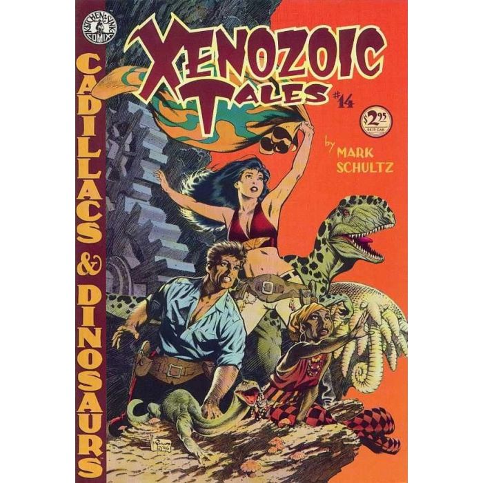 Xenozoic Tales 1987 14 92 Nm Mark Schultz Steve Stiles House Of M Comics 5927