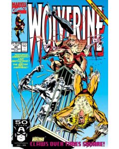 Wolverine (1988) #  45 (8.0-VF) Lady Deathstrike, Sabretooth
