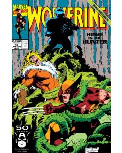 Wolverine (1988) #  46 (7.0-FVF) Lady Deathstrike, Sabretooth