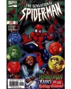 Sensational Spider-Man (1996) #  24 (7.0-FVF) Hydro-Man, Christmas issue