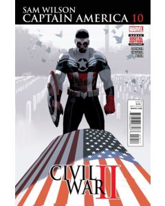 Captain America Sam Wilson (2015) #  10 (8.0-VF) CIVIL WAR II