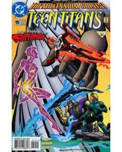 Teen Titans (1996) #  19 (8.0-VF) Sueprman Red and Blue