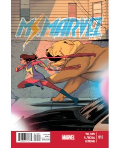 Ms. Marvel (2014) #  10 (8.0-VF) Lockjaw