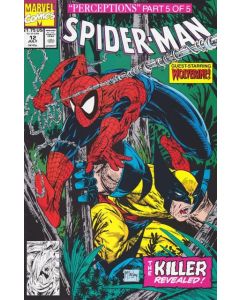 Spider-Man (1990) #  12 (8.0-VF) Wolverine, Wendigo