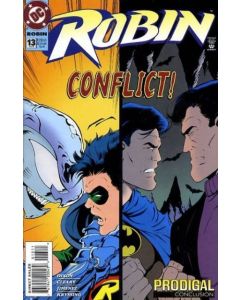 Robin (1993) #  13 (6.0-FN) Price tag on back cover