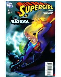 Supergirl (2005) #  14 (7.0-FVF) vs Batgirl