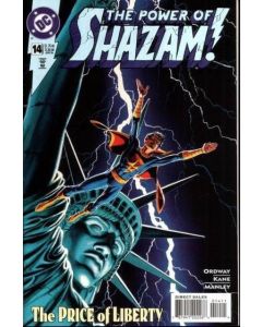Power of Shazam (1995) #  14 (6.0-FN) Pricetag on Cover
