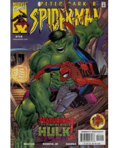 Peter Parker Spider-Man (1999) #  14 (7.0-FVF) Incredible Hulk