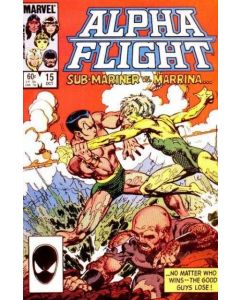 Alpha Flight (1983) #  15 (8.0-VF) Sub-Mariner