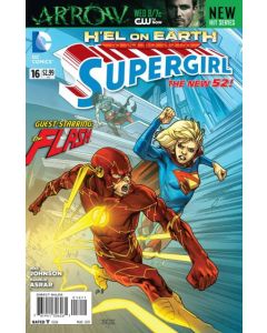 Supergirl (2011) #  16 (7.0-FVF) H'el on Earth Tie-in, The Flash