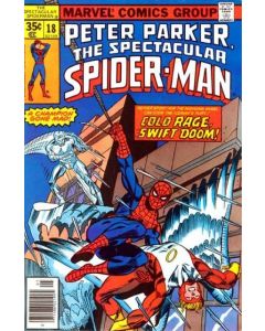 Spectacular Spider-Man (1976) #  18 (5.0-VGF) Angel, Iceman