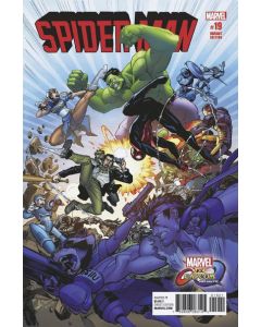 Spider-Man (2016) #  19 Cover B (9.0-VFNM) Miles Morales, Marvel vs. Capcom Variant
