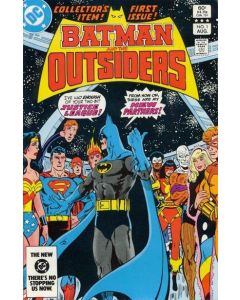 Batman and the Outsiders (1983) #   1 (7.0-FVF) JLA cameo