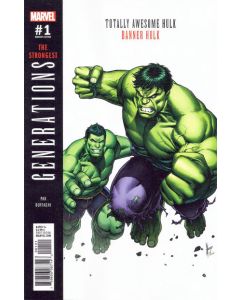 Generations Banner Hulk & Totally Awesome Hulk (2017) #   1 Variant Cover (8.0-VF) Dale Keown