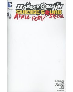 Harley Quinn and the Suicide Squad April Fool's Special (2016) #   1 Blank Cover (9.0-VFNM)