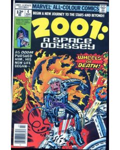 2001 A Space Odyssey (1976) #   4 UK Price (5.0-VGF) Jack Kirby