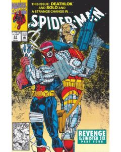 Spider-Man (1990) #  21 (9.0-VFNM) Deathlok, Solo