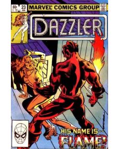 Dazzler (1981) #  23 (7.0-FVF) 1st Flame