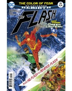 Flash (2016) #  24 Cover A (7.5-VF-) Green Lantern