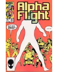 Alpha Flight (1983) #  25 (7.0-FVF) 1st Quwrlin