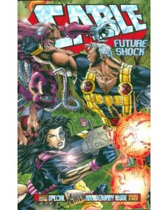 Cable (1993) #  25 (9.2-NM) Foil Gatefold cover