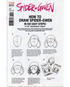 Spider-Gwen (2015 Vol.2) #  25 Cover E (7.0-FVF) How to Draw Spider-Gwen