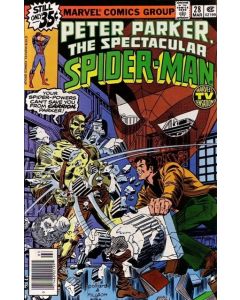 Spectacular Spider-Man (1976) #  28 (7.0-FVF) Daredevil, Carrion