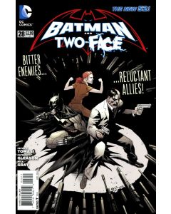 Batman and Robin (2011) #  28 (7.0-FVF) Two-Face