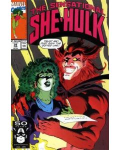 Sensational She-Hulk (1989) #  28 (6.5-FN+) Mephisto