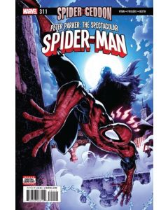 Peter Parker The Spectacular Spider-Man (2017) # 311 (8.0-VF) Spider-Geddon, Morlun