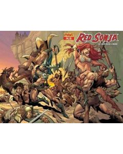 Red Sonja (2005) #  31 COVER B (9.0-NM) WRAP AROUND COVER