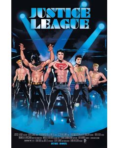 Justice League (2011) #  40 Movie Poster Variant Cover (9.4-NM)