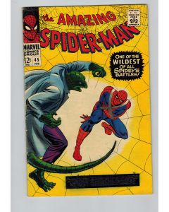 Amazing Spider-man (1963) #  45 (4.0-VG) (480475) Pen on Cover