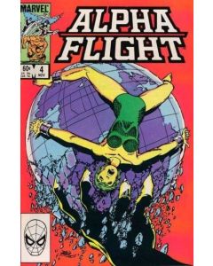 Alpha Flight (1983) #   4 (9.0-VFNM) Sub-Mariner, Invisible Woman