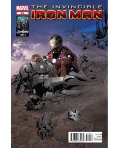 Invincible Iron Man (2008) # 515 Cover A (9.2-NM) War Machine