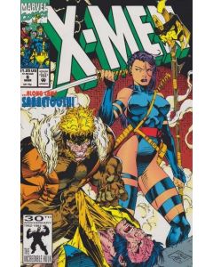 X-Men (1991) #   6 (8.0-VF) 1st Birdy, Sabretooth, Psylocke