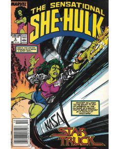 Sensational She-Hulk (1989) #   6 Newsstand (7.0-FVF) Razorback