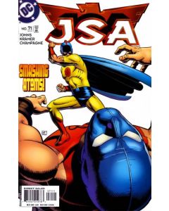JSA (1999) #  71 (6.0-FN) Spine discoloration