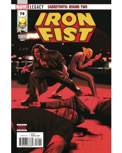 Iron Fist (2017) #  74 (7.0-FVF) Sabretooth