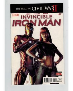 Invincible Iron Man (2015) #   7 First Print (9.0-VFNM) (386630) 1st Appearance Riri Williams