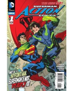 Action Comics (2011) ANNUAL #   1 (9.0-NM) vs Kryptonite Man