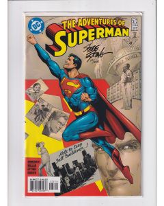 Adventures of Superman (1987) # 573 DF (8.0-VF) (850630) Lex Luthor, 1st Hope, Signed & Numbered
