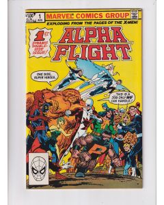 Alpha Flight (1983) #   1 (7.0-FVF) (1867866) 1st Puck, 1st Marrina, 1st Box, 1st Gamma Flight