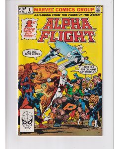 Alpha Flight (1983) #   1 (8.0-VF) (2090591) 1st Puck, 1st Marrina, 1st Box, 1st Gamma Flight